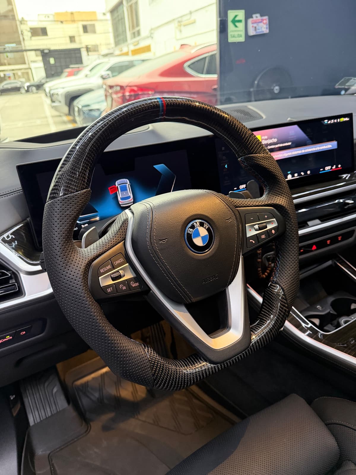 VOLANTE FIBRA DE CARBONO BMW X5