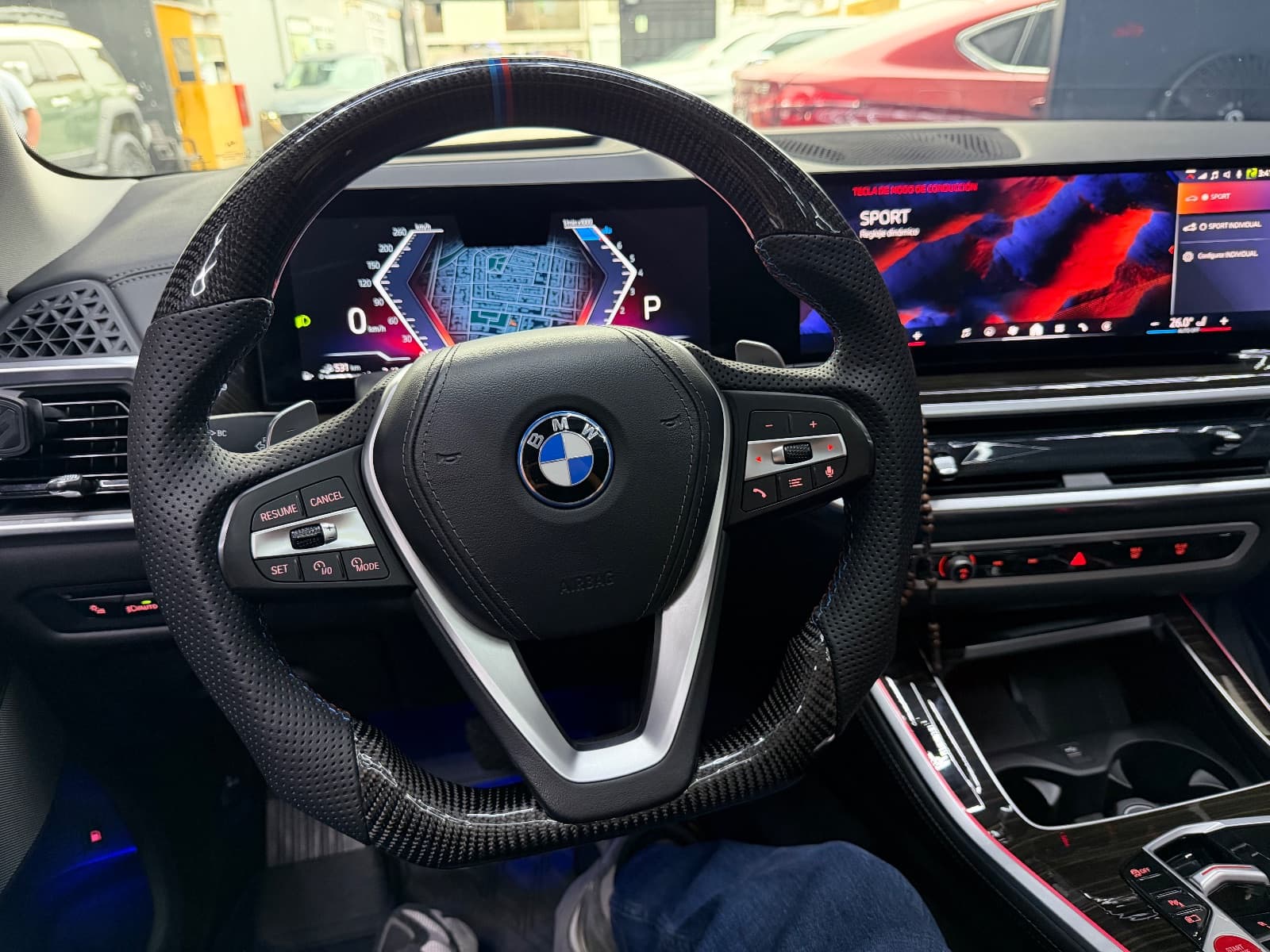 VOLANTE FIBRA DE CARBONO BMW X5